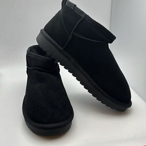 CUSHIONAIRE Women's pull on boot 7.5 BLACK - Picture 6 of 7